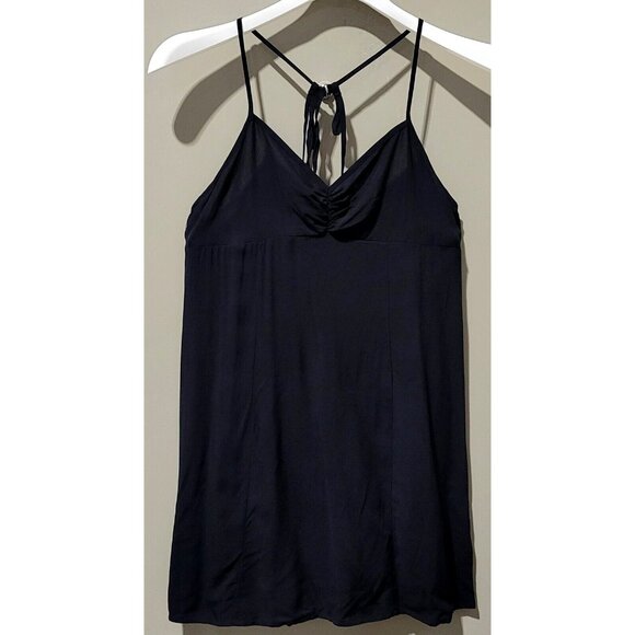 Wild Fable Women's Small 4/6 Black 100% Rayon Sleeveless Fit & Flare Mini Dress - Picture 3 of 7